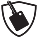 GMC Protection Gap Coverage Logo with a Car Key Icon - Marty's GMC in kingston MA