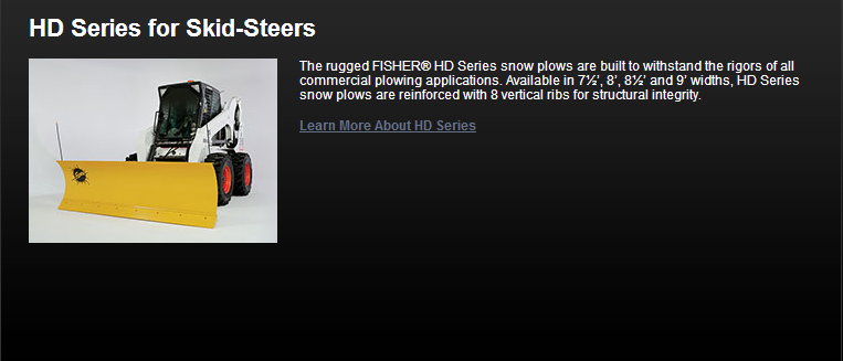 Skid-Steer Snow Plow at Marty's GMC