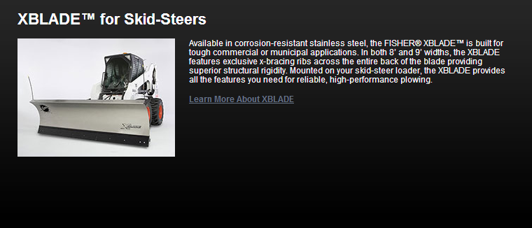 Skid-Steer Snow Plow at Marty's GMC