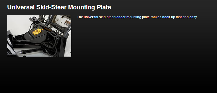 Skid-Steer Snow Plow at Marty's GMC